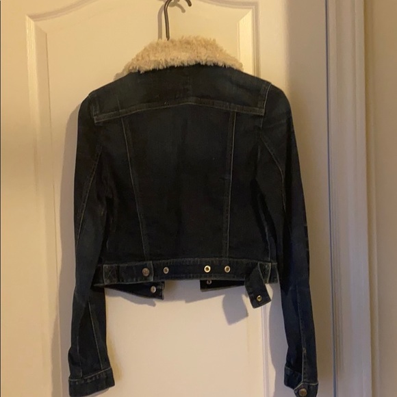 Guess denim jacket with removal sharpa - Picture 3 of 4